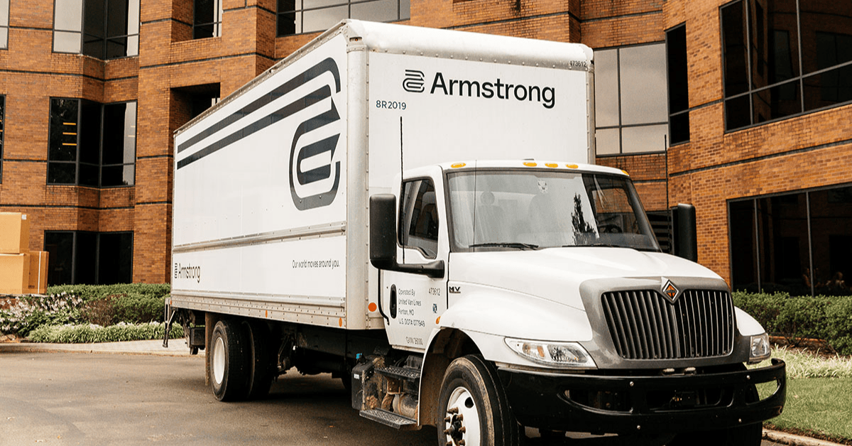 moving truck of Armstrong