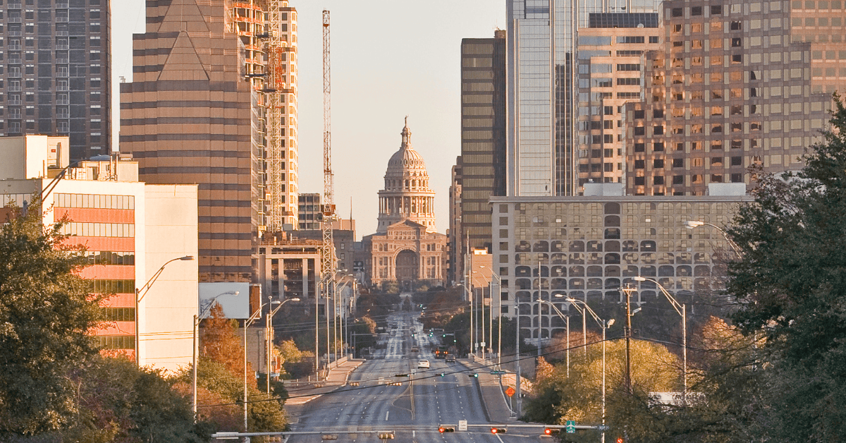 view of Houston downtown