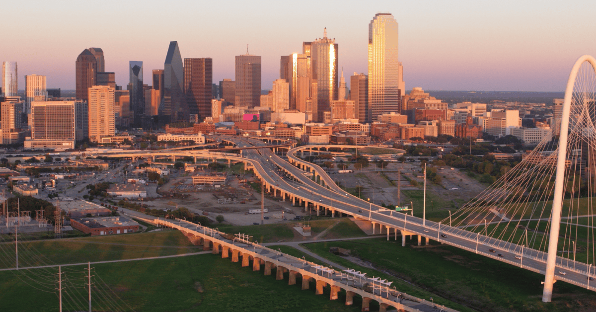 View of Dallas city