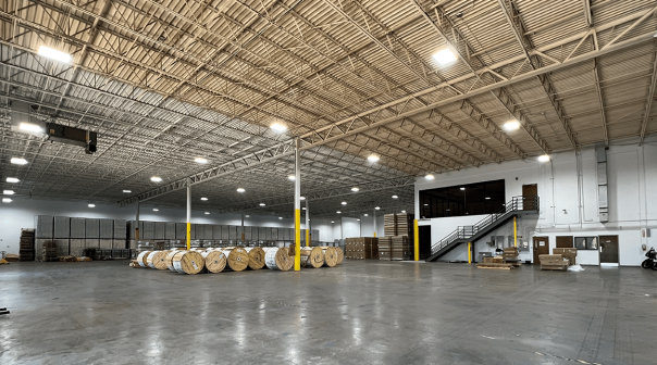 Large storage warehouse