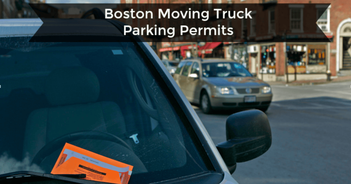 Boston moving parking spot