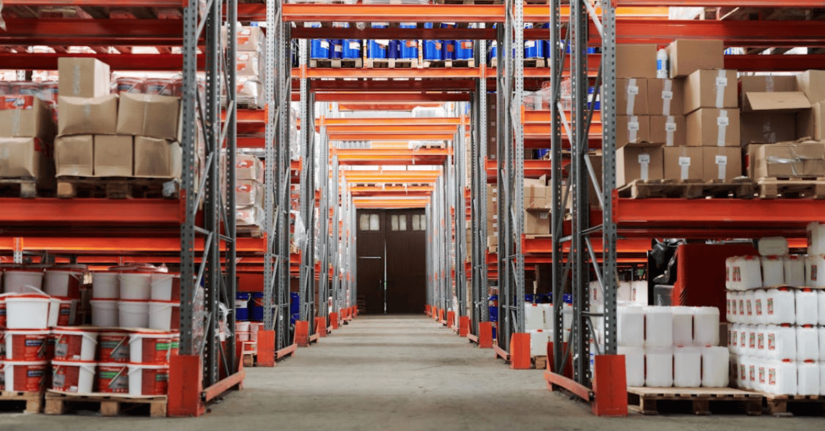 Warehouse storage facility