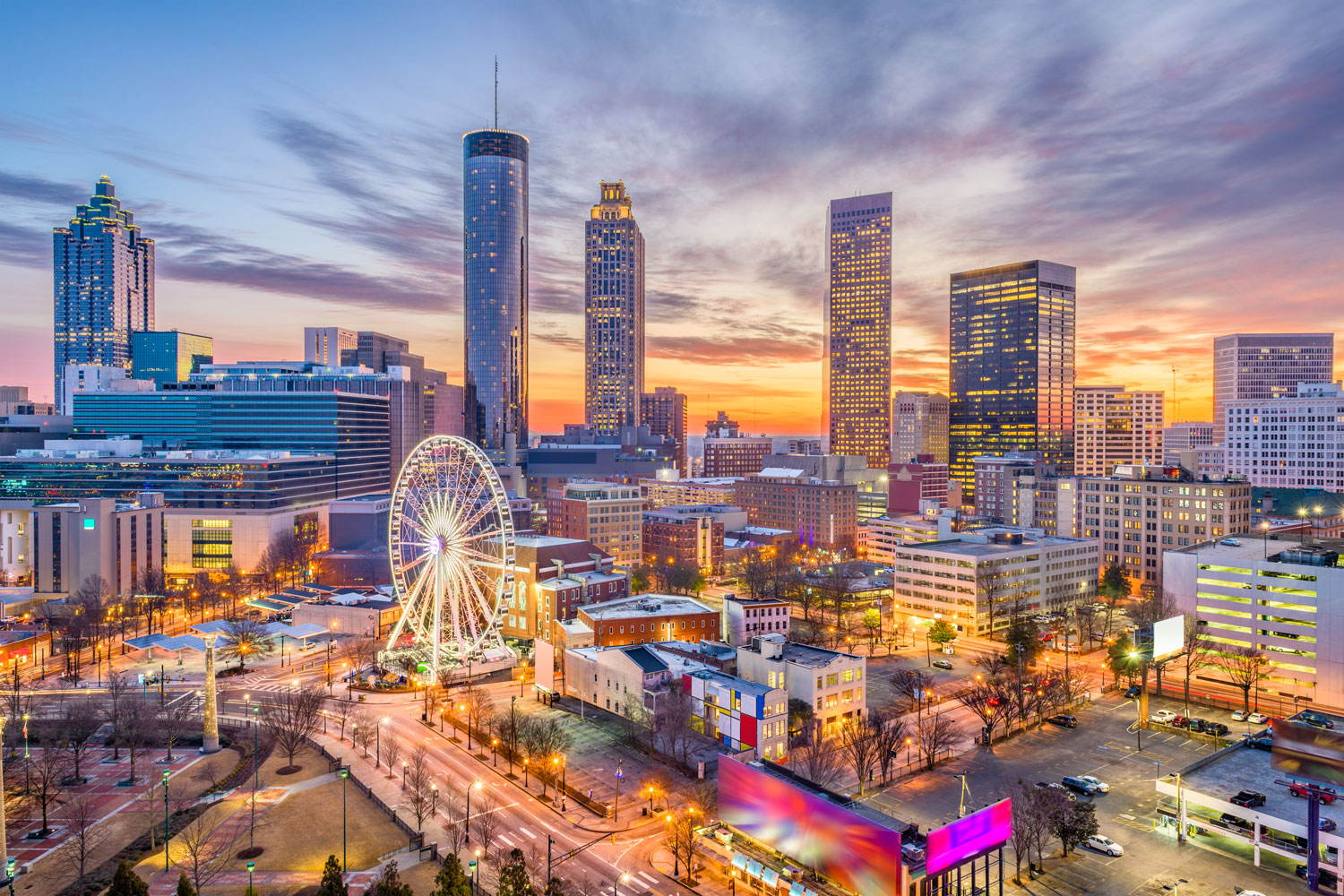 atlanta ga skyline